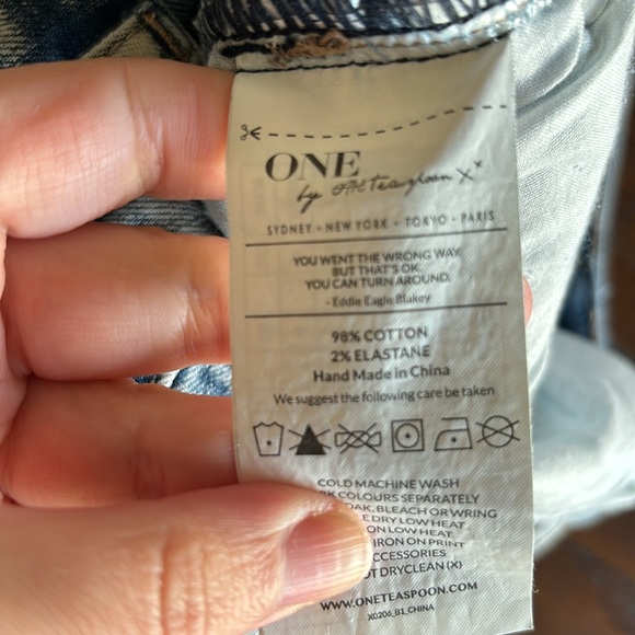 NWT— One Teaspoon Denim - Picture 8 of 12